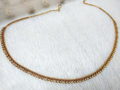 Gold Sari Saree Belly Chain Jewellery Indian Kamarbandh Kamarband Online