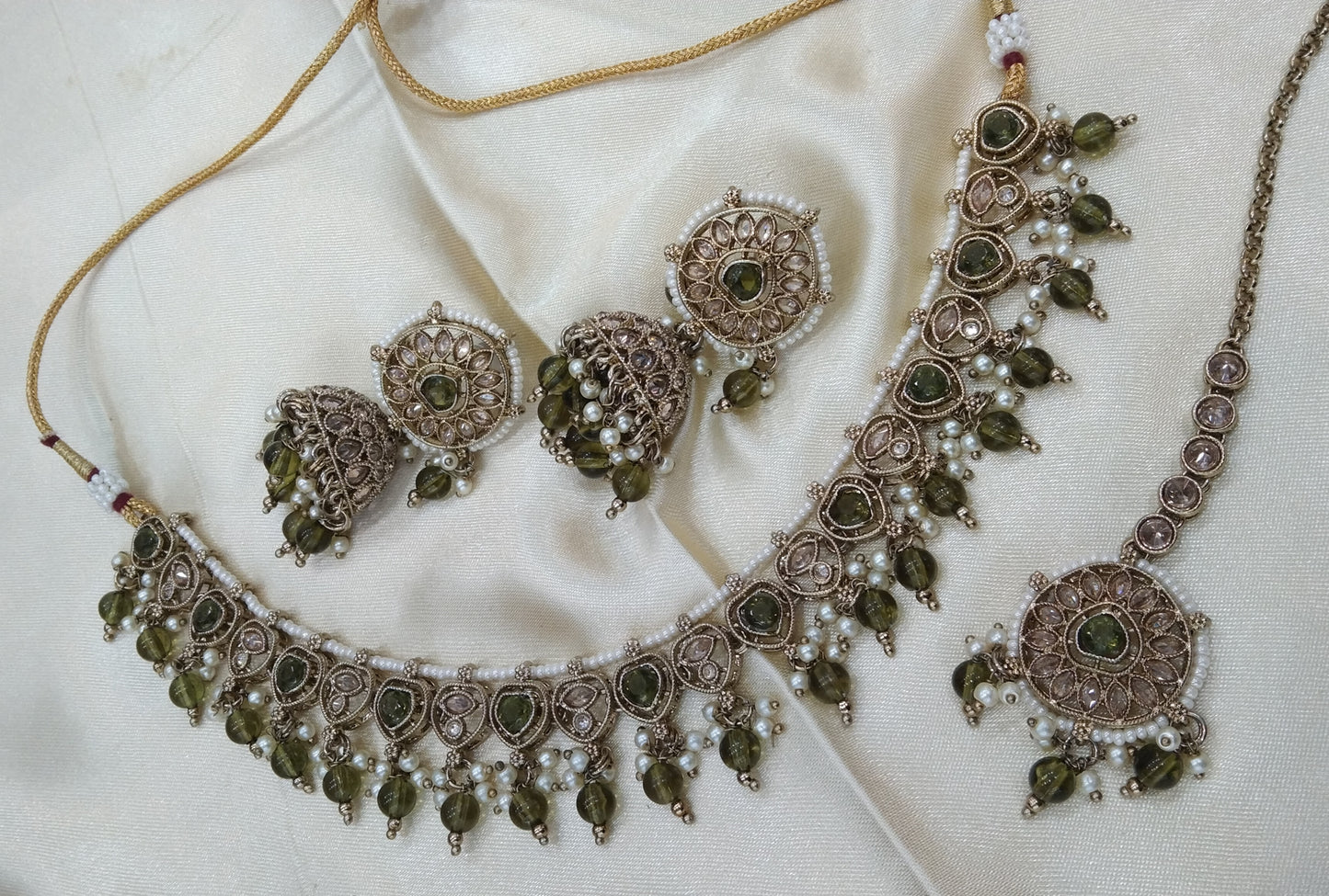 Antique Gold Mehndi  Indian Bridal Mittal Jewellery