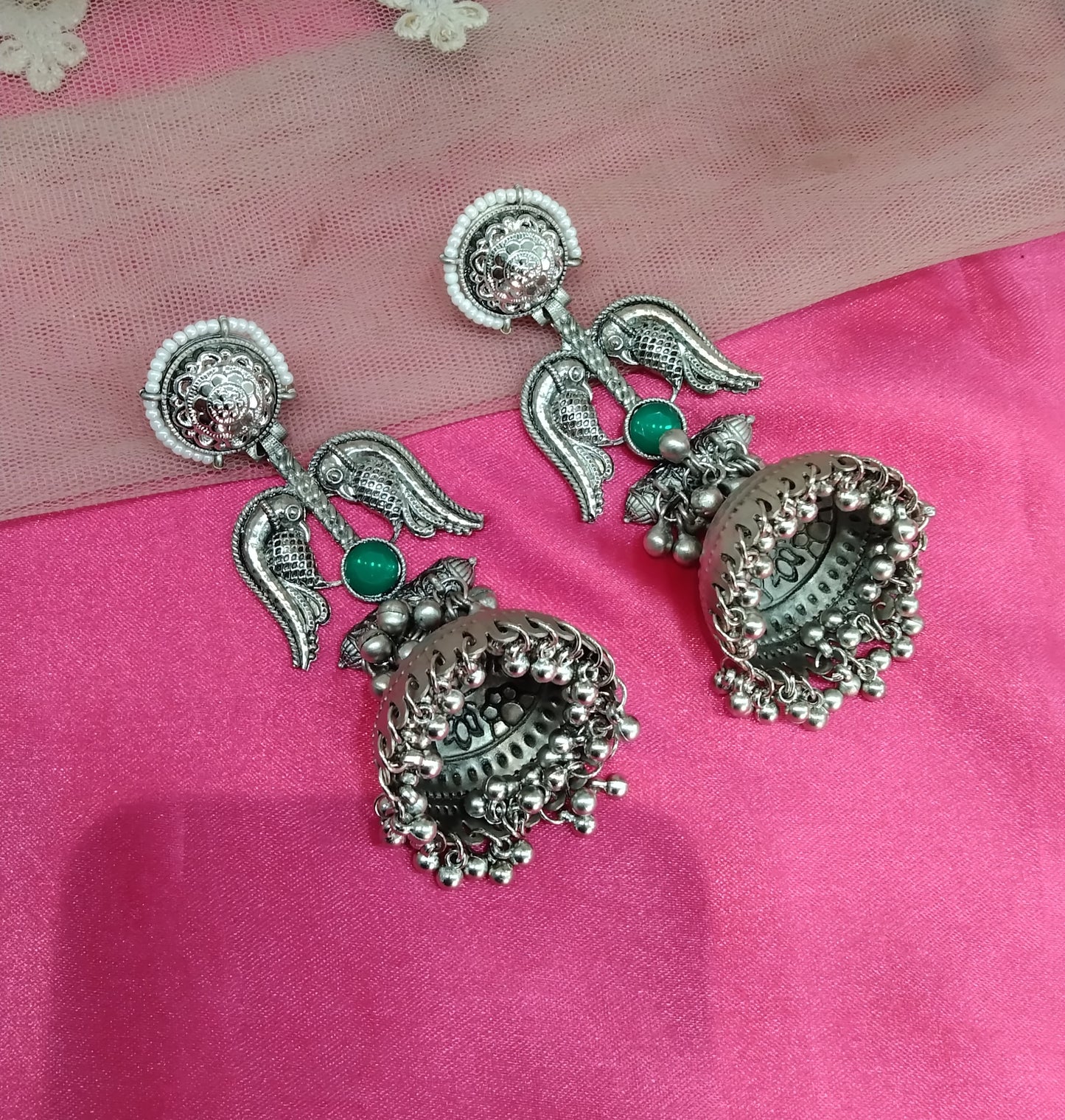 Brass Jhumka Bollywood  Kritika Earrings