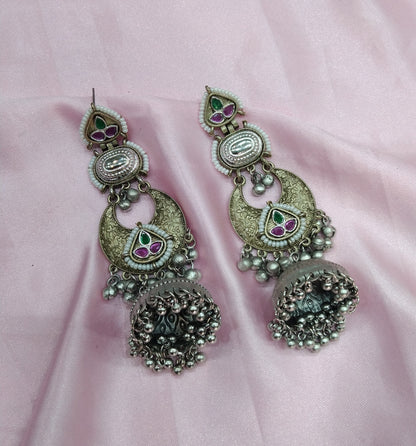 Brass Jhumka Bollywood  Kritika Earrings