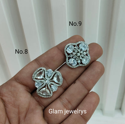 CZ American Diamond Adjustable Indian Finger Rings