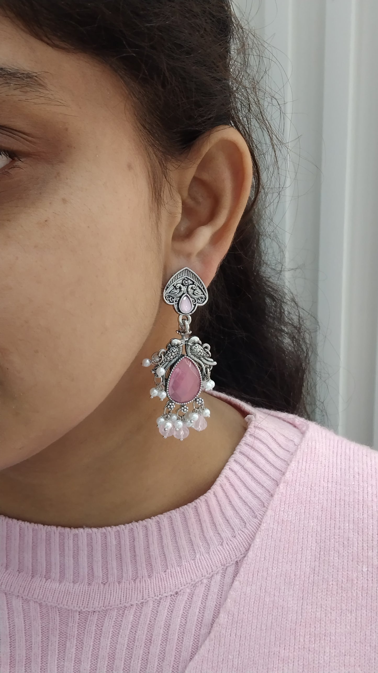 Brass  Bollywood Bhanshi Earrings
