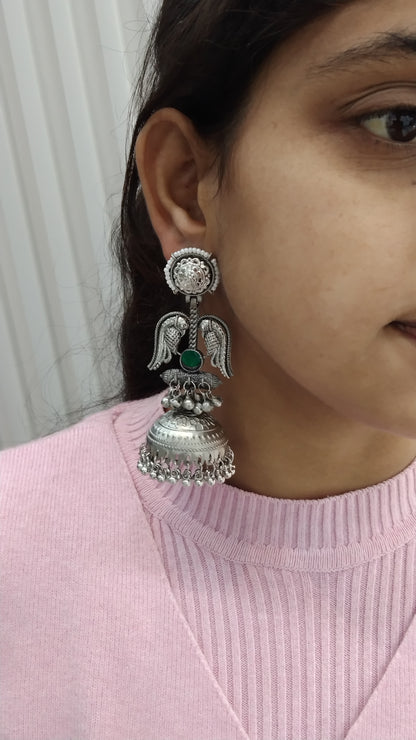 Brass Jhumka Bollywood  Kritika Earrings