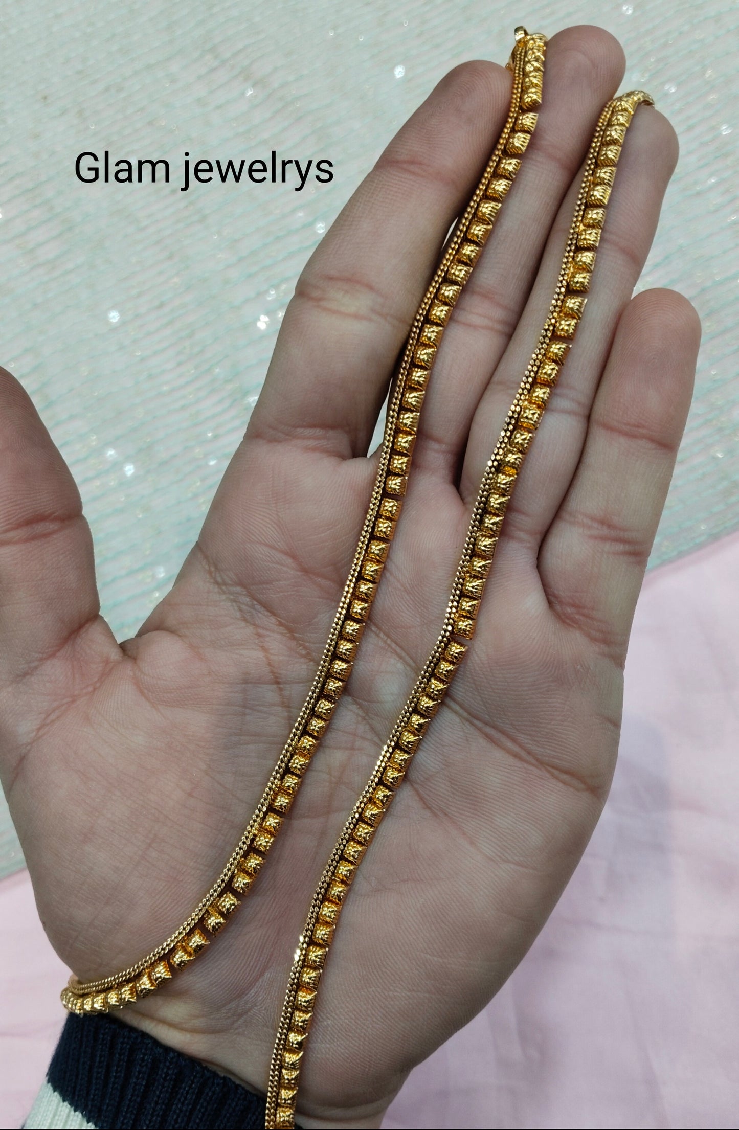 Gold Polki Anklets Jhanjar Payal Indian Jewellery Prince Set