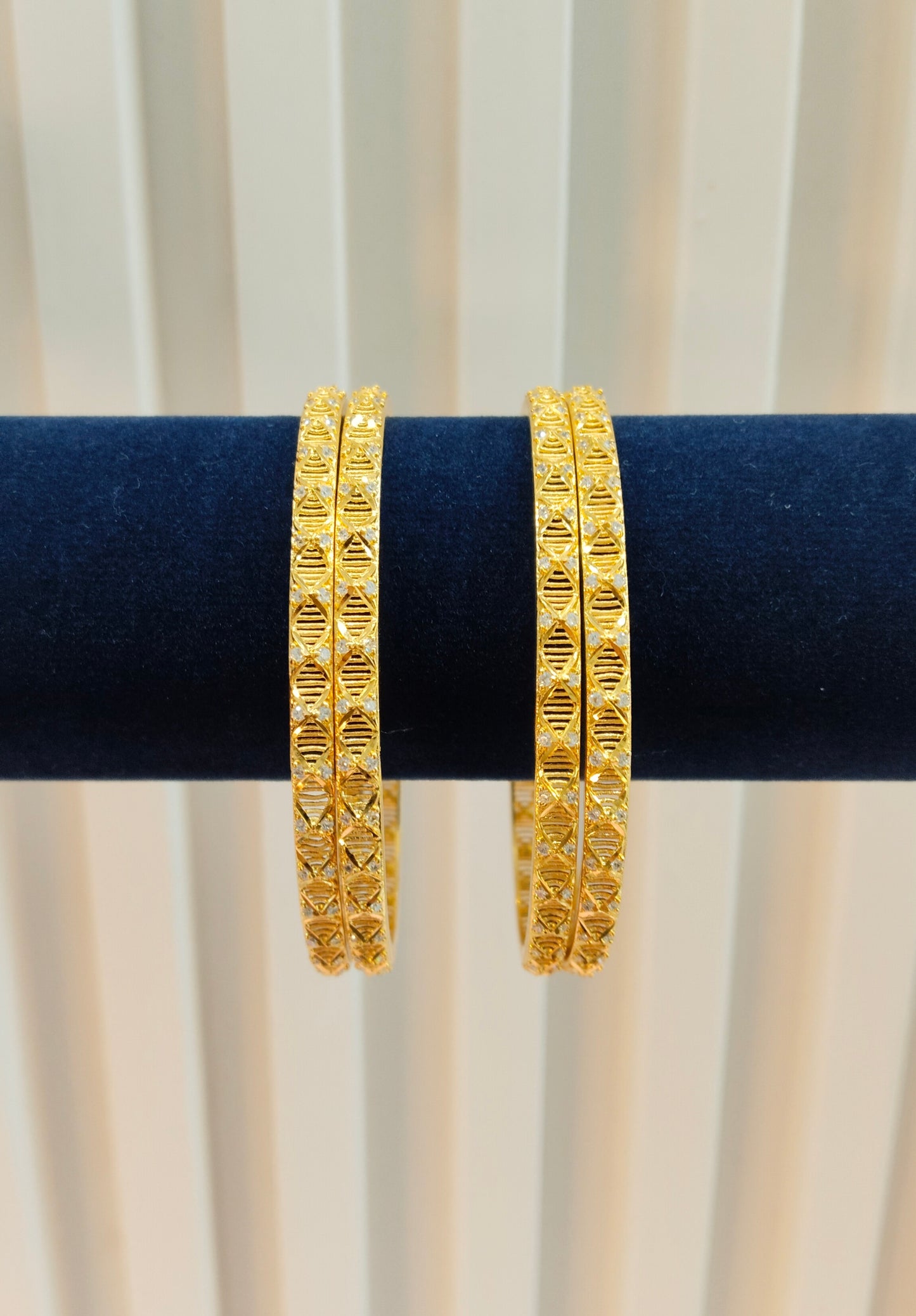 2.6 Size Indian bangles jewelry /Traditional bollywood jewelry/ Gold bangles