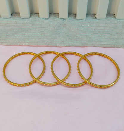 2.6 Size Indian bangles jewelry /Traditional bollywood jewelry/ Gold bangles