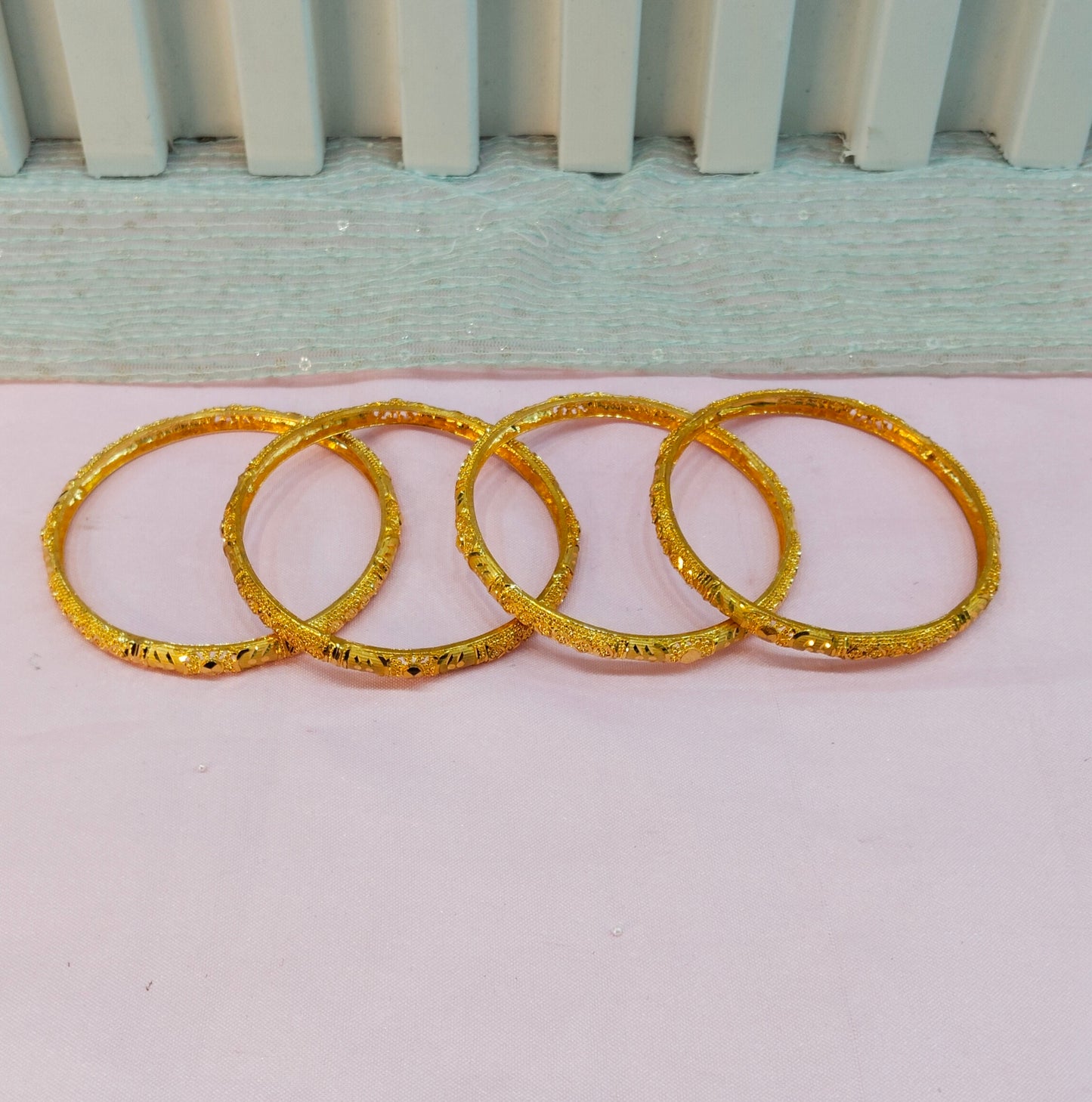 2.6 Size Indian bangles jewelry /Traditional bollywood jewelry/ Gold bangles