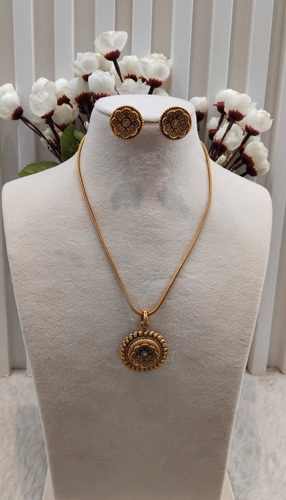 Gold Polki Necklace Indian Jewellery Azam Set