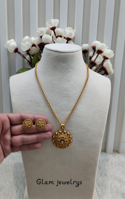 Gold Polki Necklace Indian Jewellery Azam Set