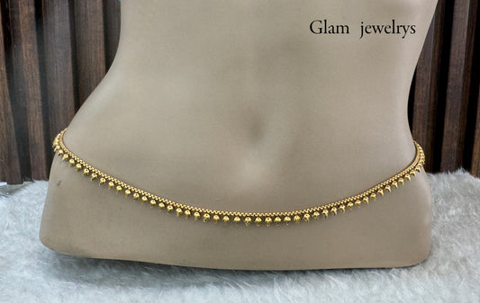 Gold Belly Chain sari saree chain Jewellery Indian Kamarbandh Kamarband Online