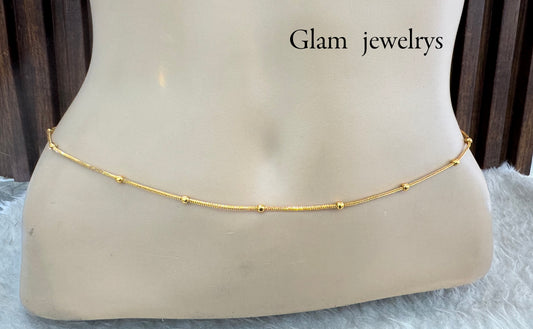 Gold Belly Chain sari saree chain Jewellery Indian Kamarbandh Kamarband Online