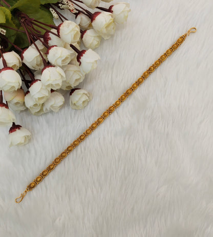 Gold polki Headpiece Matha Patti Head piece Indian sheesh Fool
