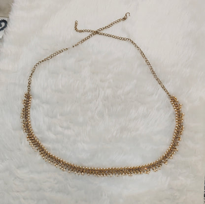 Antique Gold indian Belly Chain kamarbelt Saree Chain
