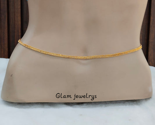 Gold Indian Belly Chain kamarbelt Saree Chain