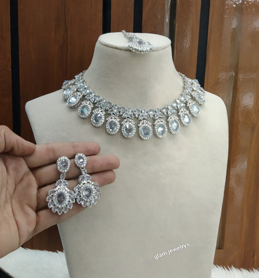 Silver Necklace Rosie sets