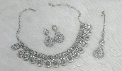 Silver Necklace Rosie sets