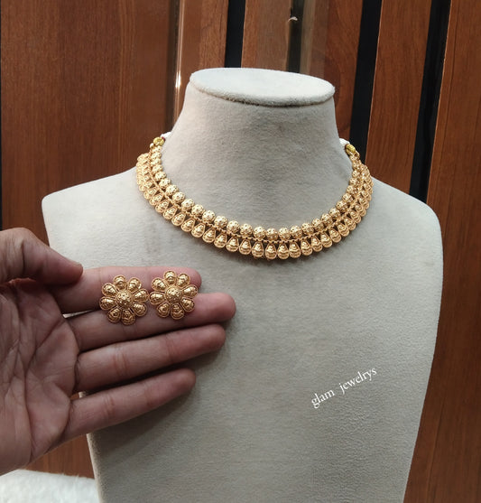 Gold polki Necklace set/ Gold Necklace Many sets