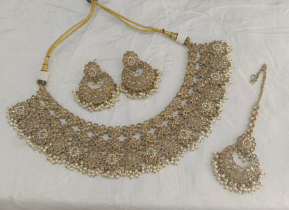 Antique Necklace Indian Jewelry Harper Set
