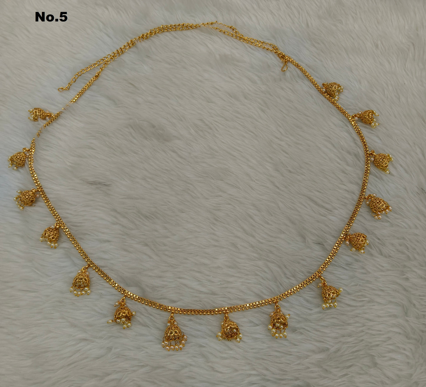 Gold Indian Belly Chain kamarbelt Saree Chain