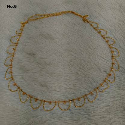 Gold Indian Belly Chain kamarbelt Saree Chain