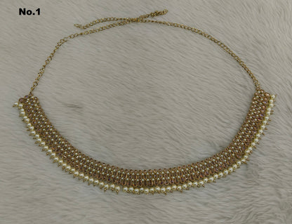 Antique Gold indian Belly Chain kamarbelt Saree Chain