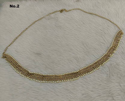 Antique Gold indian Belly Chain kamarbelt Saree Chain