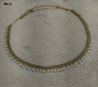 Antique Gold indian Belly Chain kamarbelt Saree Chain