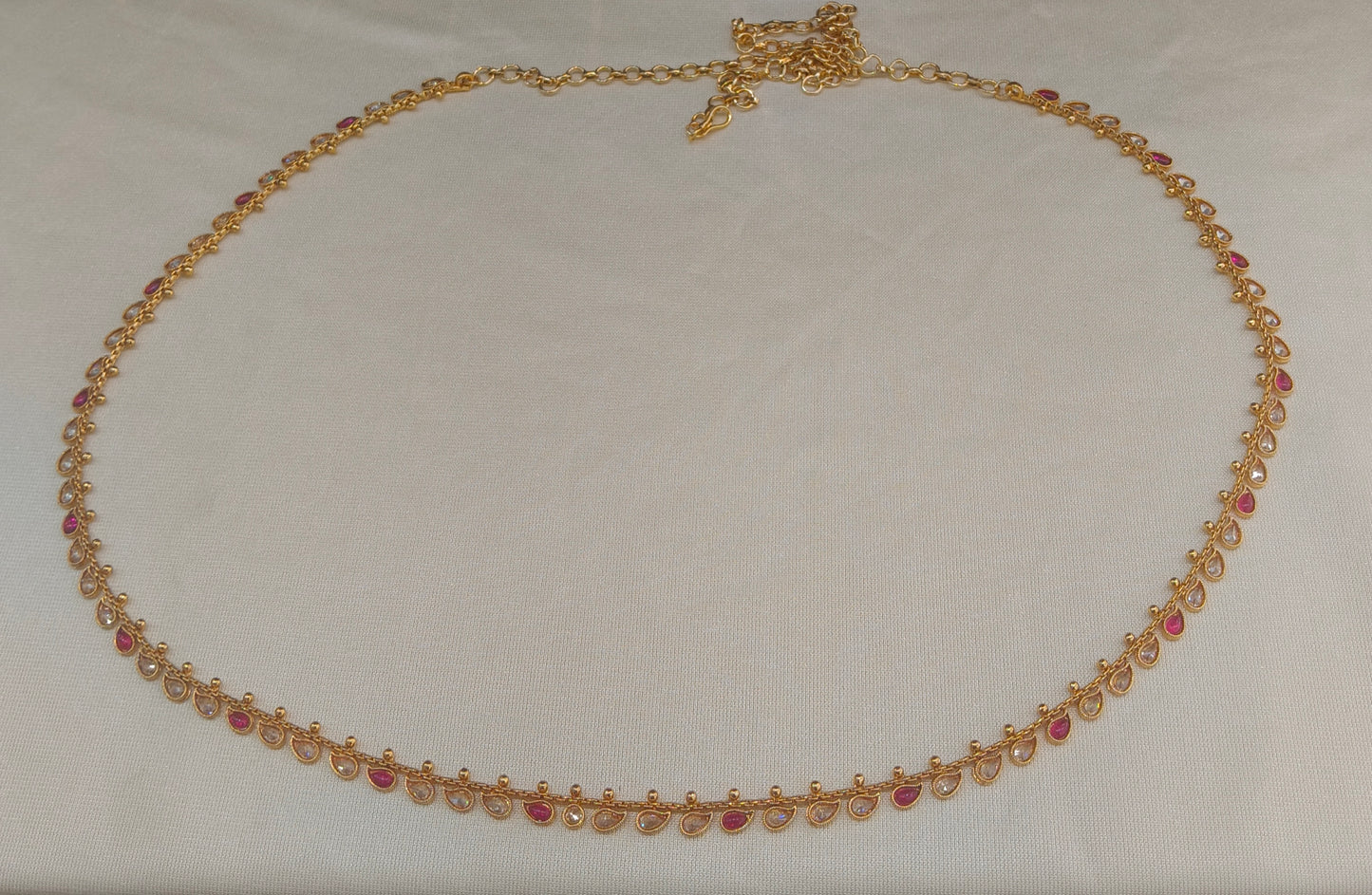 Gold Belly chain indian kamarbelt Dhanvi saree chain