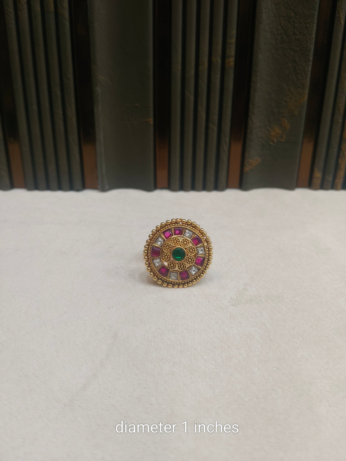 Gold Cocktail Megumi Indian Finger Rings
