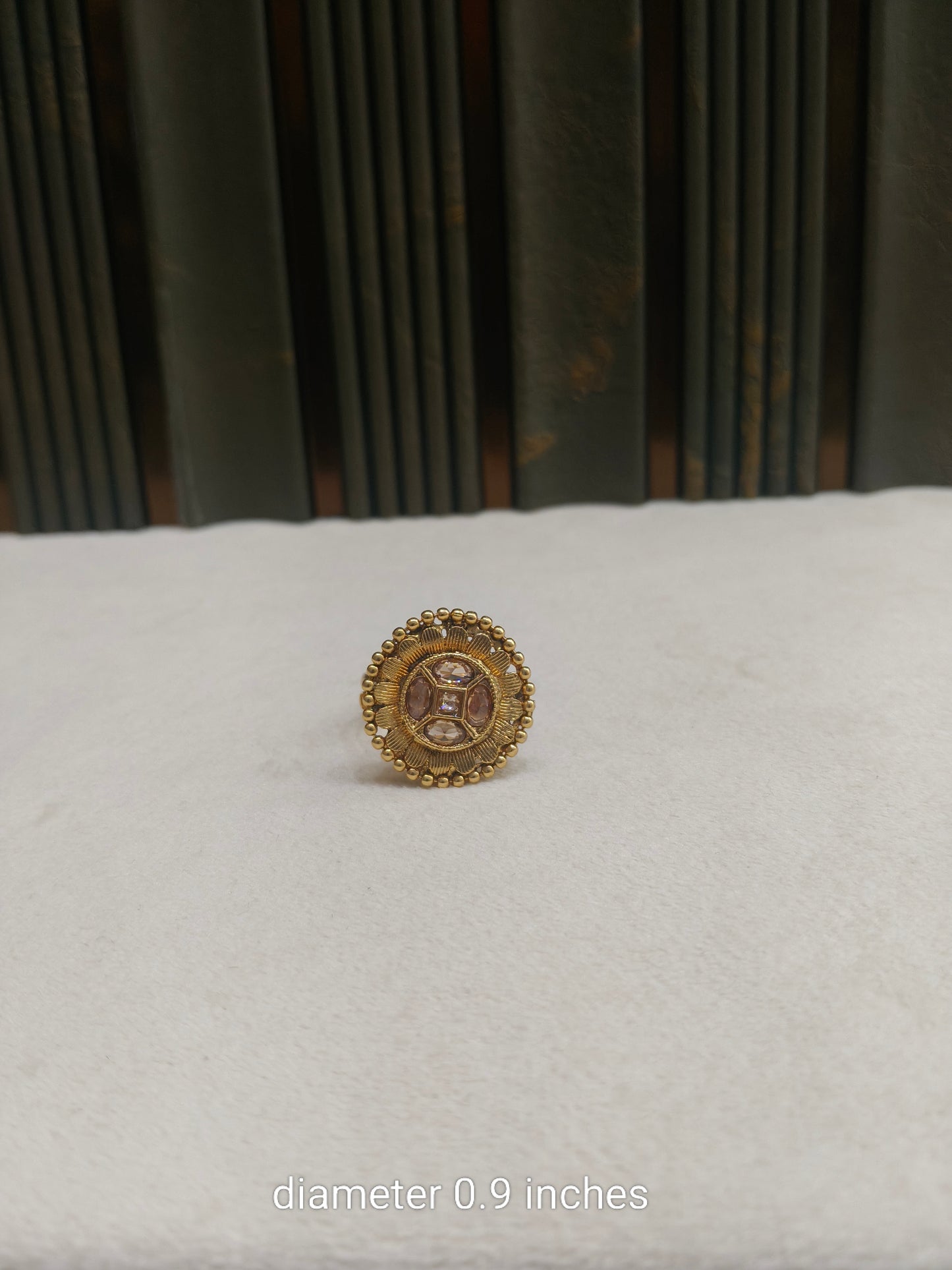 Gold Cocktail Miko Indian Finger Rings