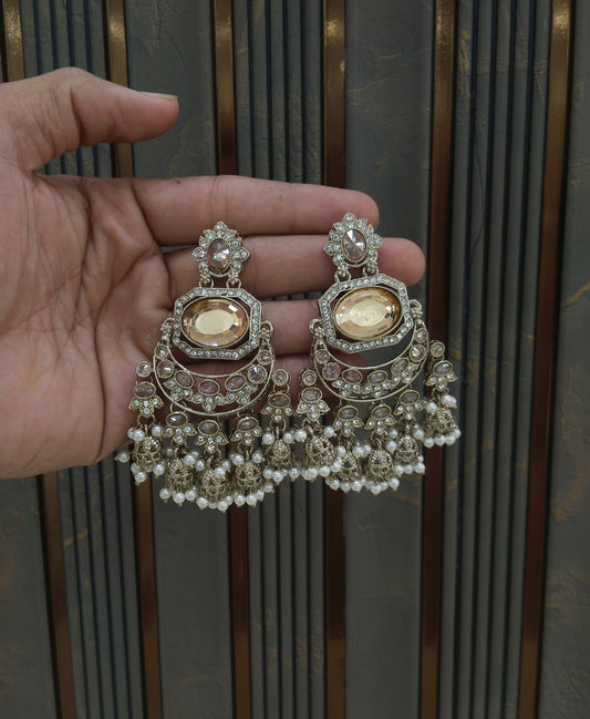 Antique Gold Bollywood Indian Joye Earrings