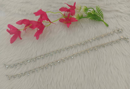Silver Anklet Jhanjar Payal Indian Jewellery