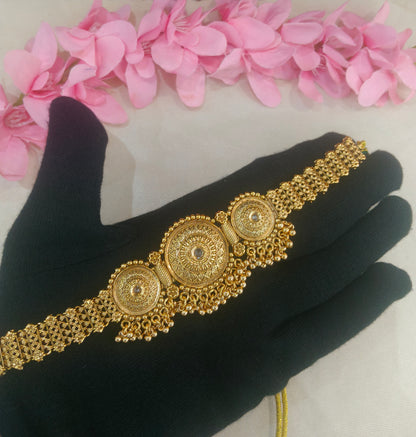 Gold Polki  Choker  Jewellery Litika Set