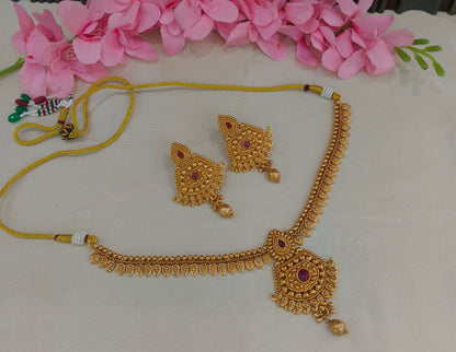 Gold Polki  Necklace  Jewellery Latika Set