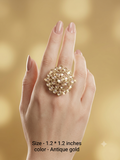 Antique Gold Finger Rings