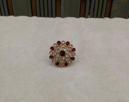 Antique Maroon  Finger Rings