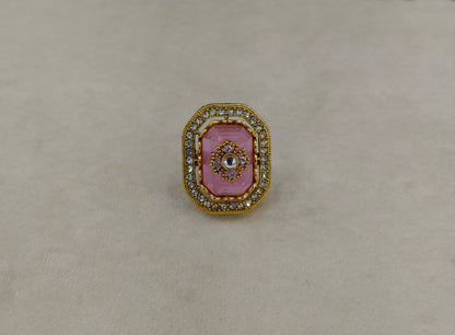 Kundan Adjustable  Finger Rings