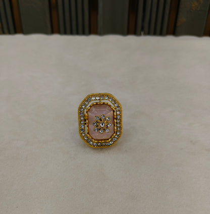 Kundan Adjustable  Finger Rings