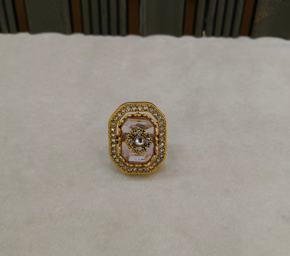 Kundan Adjustable  Finger Rings