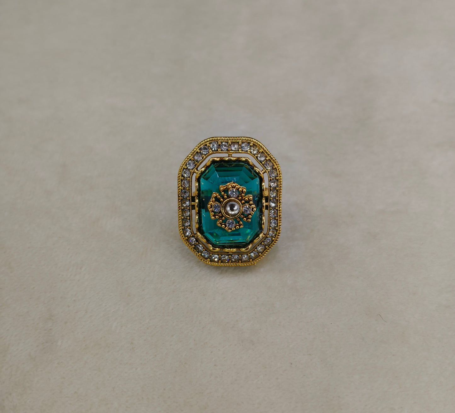 Kundan Adjustable  Finger Rings