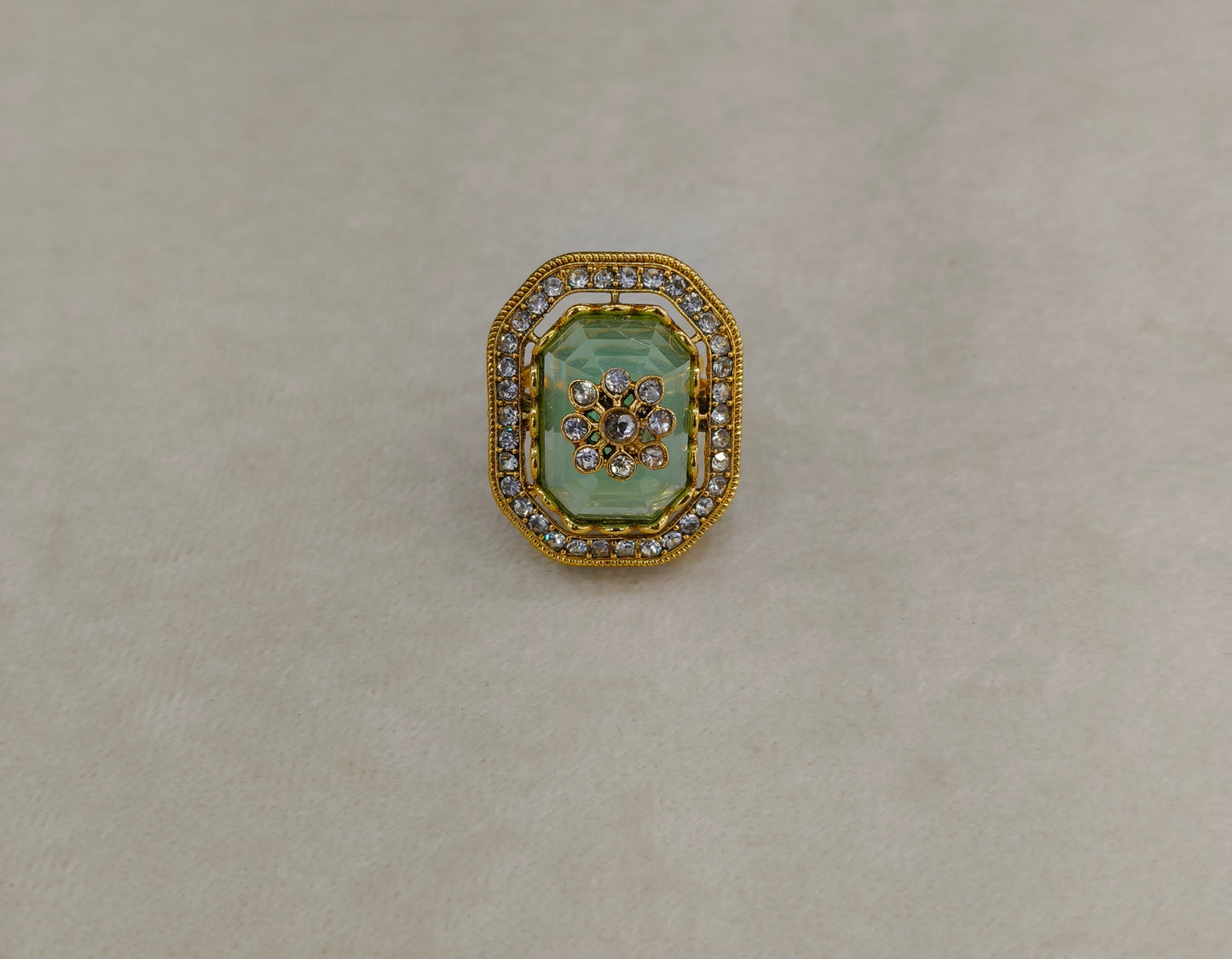 Kundan Adjustable  Finger Rings