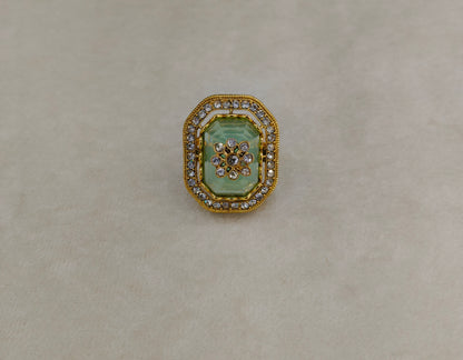 Kundan Adjustable  Finger Rings