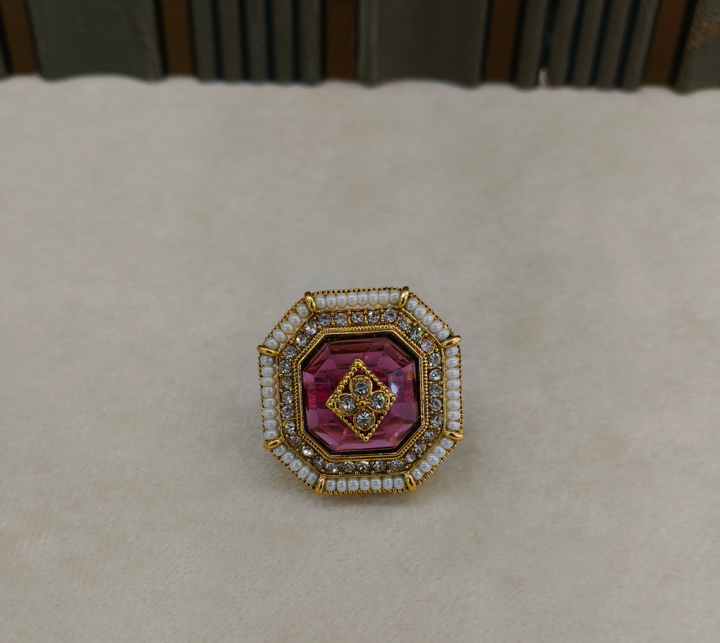 Kundan Adjustable  Finger Rings