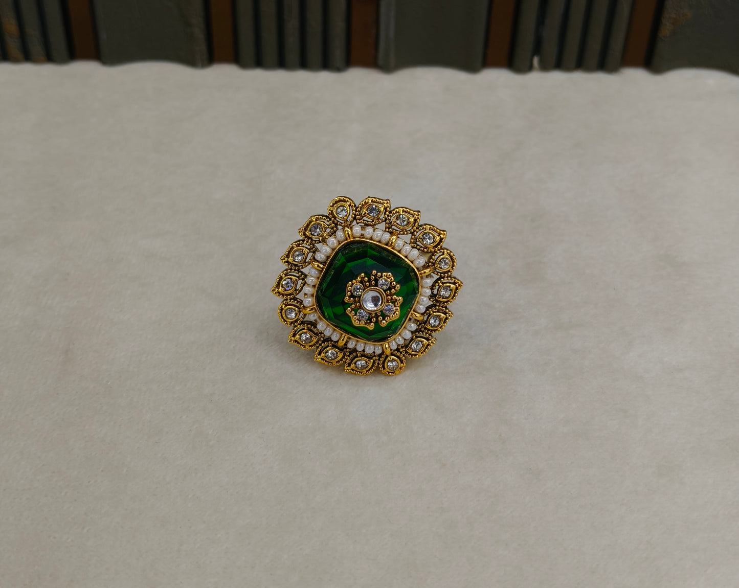 Kundan Adjustable  Finger Rings