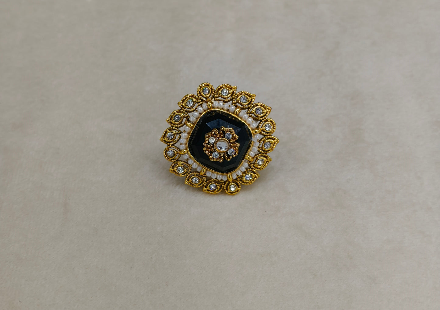 Kundan Adjustable  Finger Rings