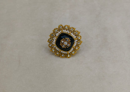 Kundan Adjustable  Finger Rings