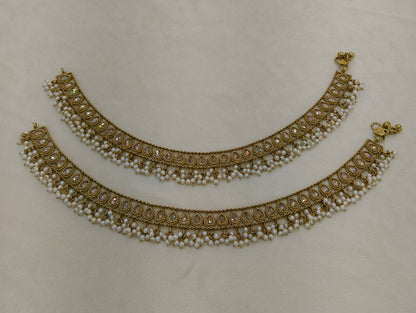 Antique Anklets Jhanjar Payal Alisa Jewellery