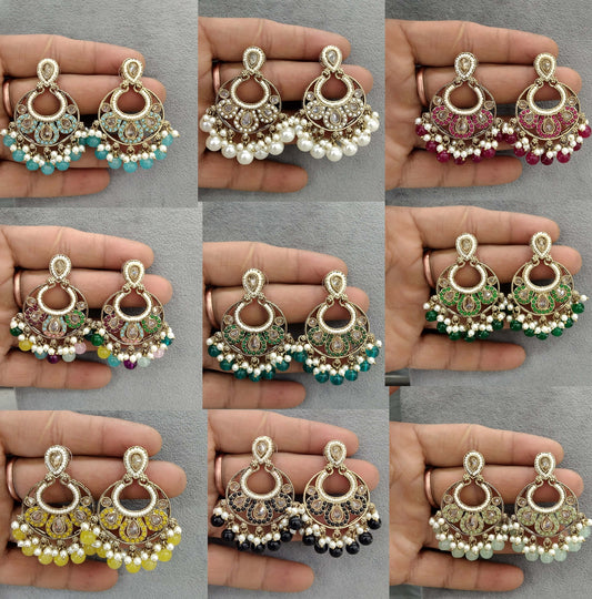 Indian Earrings Jewelry/ Earrings/ bollywood Earrings switi Set