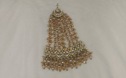 Antique Crystal Headpassa Jhumar Tracey Jewellery