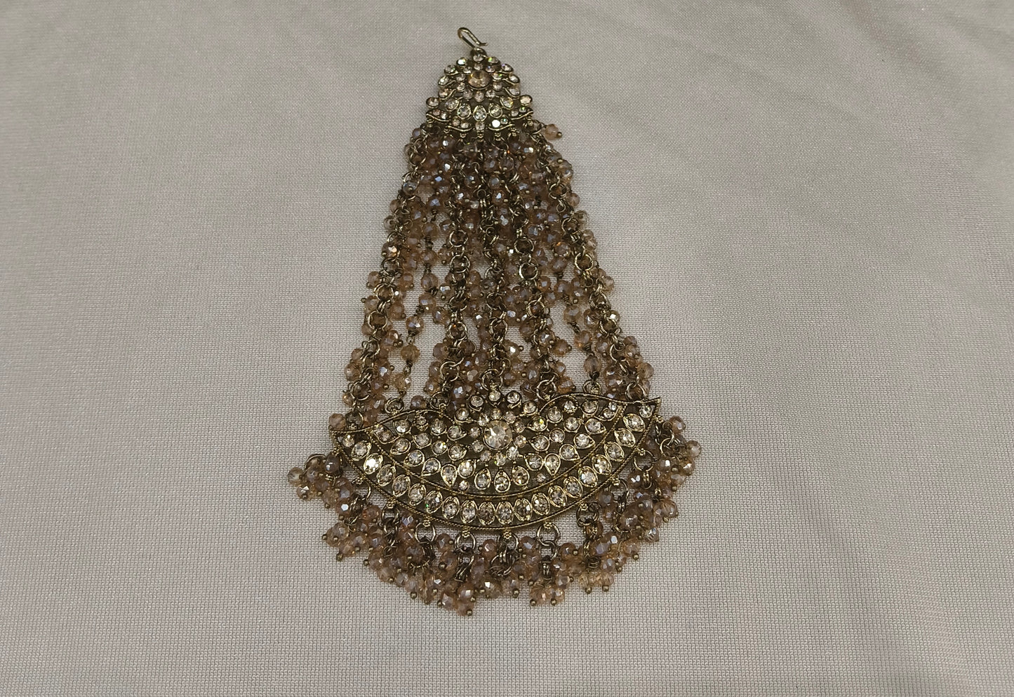 Antique Crystal Headpassa Jhumar Tracey Jewellery